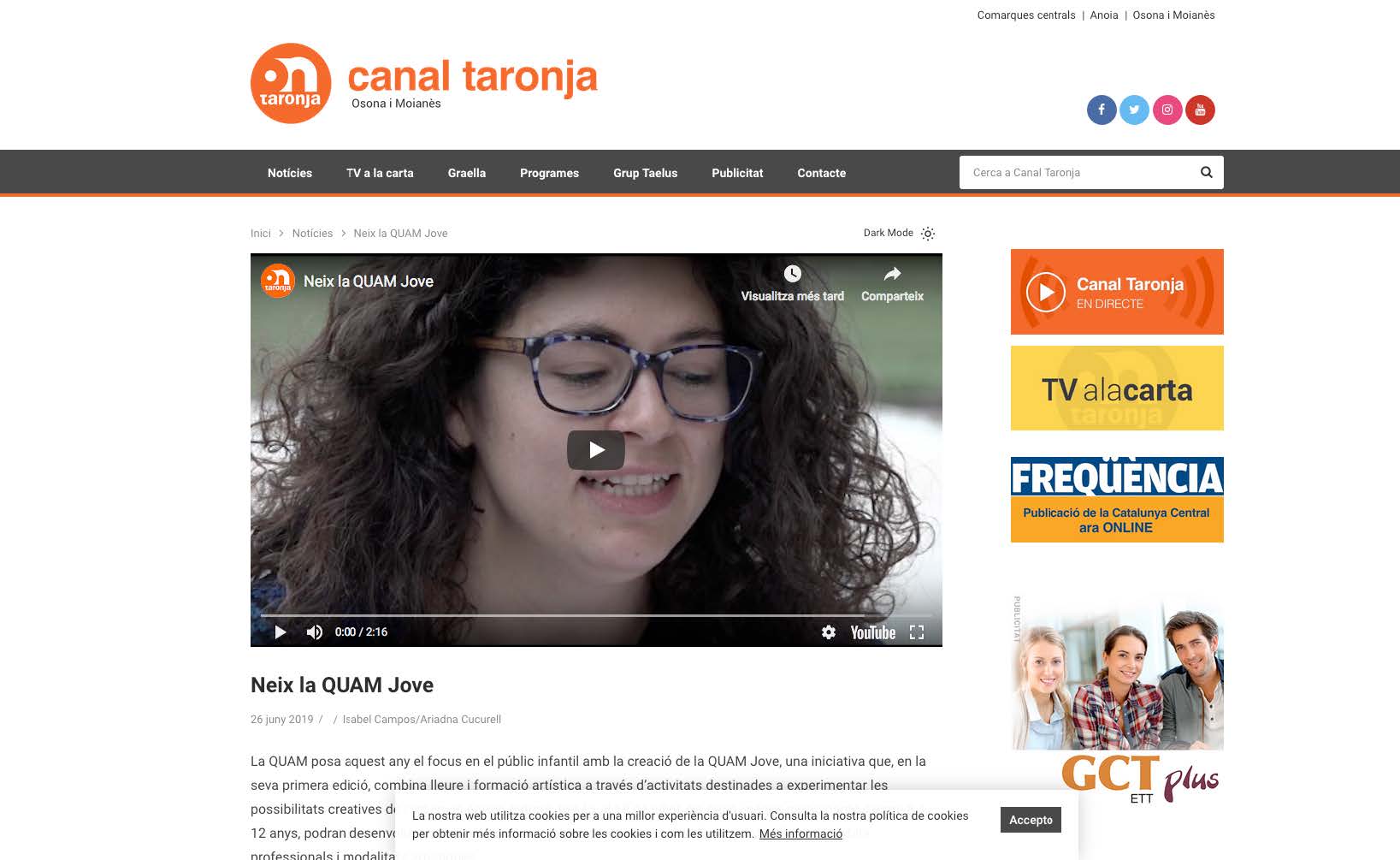 20.06.2019 canal taronja